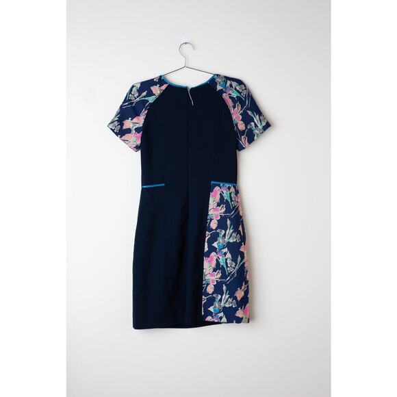 Jason Wu x RTR  Navy Floral Sheath - Picture 4 of 10